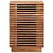 Comodino a muro fatto a mano Marrone Teak 40 x 30 x 60 cm - Foto miniatura 5
