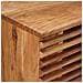 Comodino a muro fatto a mano Marrone Teak 40 x 30 x 60 cm - Foto miniatura 8
