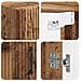 Armadio da bagno a muro HOORN Legno antico 30 x 31 x 59 cm - Foto miniatura 7