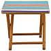 Lettino 2 pcs Legno di Eucalipto Massello Multicolore - Foto miniatura 3