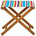 Lettino 2 pcs Legno di Eucalipto Massello Multicolore - Foto miniatura 4