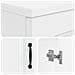 Armadio per Lavabo da Bagno UTRECHT Bianco 59,5 x 31,5 x 59 cm - Foto miniatura 8