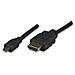 ICOC HDMI-4-AD2 Cavo HDMI Highspeed con Ethernet 1.4 A M / Micro D M 2 m - Foto miniatura 2