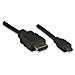 ICOC HDMI-4-AD2 Cavo HDMI Highspeed con Ethernet 1.4 A M / Micro D M 2 m - Foto miniatura 1
