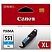 Cartuccia Canon Originale Cli551Xlc Ciano 6444B001 - Foto miniatura 7