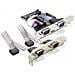 4 x serial PCI Express card scheda di interfaccia e adattatore - Foto miniatura 1