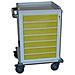Modular Trolley - Painted Steel - 7 Small Drawers - Foto miniatura 1