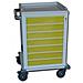 Modular Trolley - Painted Steel - 7 Small Drawers - Foto miniatura 2