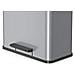 Pattumiera A Pedale Oko Duo Plus L 17 L+9 L Argento 0630-220 - Foto miniatura 3