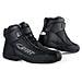 Scarpa Scarpetta Stivaletto Calzature Moto Scooter Città Sportive Pelle Nero 40 - Foto miniatura 1