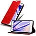 Custodia Compatibile Con Zte Nubia Z11 In Rosso Mela - Coperchio Protettiva Con Chiusura Magnetica, Funzione Stand E Tasca Per Le Carte - Foto miniatura 1