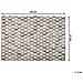 Tappeto In Pelle Marrone E Beige 160 X 230 Cm Kirca - Foto miniatura 5