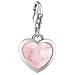 Donne-pendente Di Fascino Di Fascino Del Cuore Di Club Argento 925 Quarzo Rosa Rosa 1361-034-9 - Foto miniatura 1