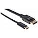 152471 USB-C DisplayPort Nero cavo di interfaccia e adattatore - Foto miniatura 3
