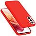 Custodia Compatibile Con Samsung Galaxy S22 In Liquid Rosso - Coperchio Protettivo In Silicone Tpu Flessibile - Foto miniatura 1