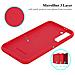 Custodia Compatibile Con Samsung Galaxy S22 In Liquid Rosso - Coperchio Protettivo In Silicone Tpu Flessibile - Foto miniatura 6