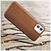 Cover Iphone 11 Pro Como Case Similpelle Marrone - Foto miniatura 4