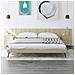 Testiera Letto Con Armadietti Legno Multistrato Rovere Sonoma - Foto miniatura 1