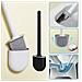 Scopino Wc Con Supporto Tpu - Set Scopino Wc Black - Foto miniatura 2