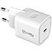 Caricabatteria Rete Celly 20w Con 1 Porta Usb-c Per Tablet, Ipad, Smartphone White - Foto miniatura 5