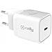 Caricabatteria Rete Celly 20w Con 1 Porta Usb-c Per Tablet, Ipad, Smartphone White - Foto miniatura 1