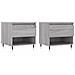 Tavolini Salotto 2pz Grigio Sonoma 50x46x50cm Legno Multistrato - Foto miniatura 2