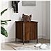 Panca Portaoggetti Rovere Marrone 40x42,5x50 Legno Multistrato - Foto miniatura 3