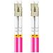 Tubo Flessibile FO-LULU-MD41-0010-VT Per Fibra Ottica OM4 Duplex Colore Violetta - Foto miniatura 2