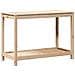 Tavolo Invaso Con Ripiano 108x50x75 Cm Legno Massello Di Pino - Foto miniatura 2