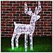 Renna Natalizia Luminosa Per Esterno 80 Led Bianco Freddo Addobbi 3d Natale - Foto miniatura 2
