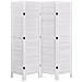 Paravento Avenes 170 X 163 Cm Bianco Sporco Legno - Foto miniatura 2