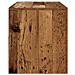 Mobile Porta TV con LED Legno Antico 90x35x40 cm Multistrato - Foto miniatura 9