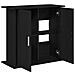 Supporto per Acquario 81x36x73 cm Legno Multistrato Rovere Nero - Foto miniatura 7