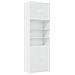 Credenza Bianca 80x42,5x249 Cm In Legno Multistrato - Foto miniatura 2