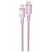 Cavo Di Ricarica E Trasferimento Usb-c /lightning 3a Power Delivery 60w 1,2m, Rosa - Foto miniatura 5