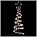 Albero di Natale a LED con Palline 100 LED Bianco Caldo 150 cm - Foto miniatura 5
