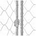 Gabbia per cani Argento 800 x 200 x 256 cm Acciaio zincato - Foto miniatura 6