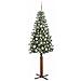 Albero di Natale snodato con 300 LED con supporto Verde 180 cm - Foto miniatura 2