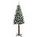 Albero di Natale snodato con 300 LED con supporto Verde 180 cm - Foto miniatura 3
