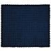 Coperta in Pelliccia di Coniglio Finta 4 pcs Blu Marino - Foto miniatura 6