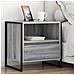 Comodino con cassetto 2 pcs Grigio Sonoma 50 x 39,5 x 50 cm - Foto miniatura 2