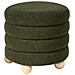 Pouf Chilly Bouclé Verde - Foto miniatura 3