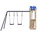 Set da Gioco da Esterno in Legno Massello di Pino - Foto miniatura 7