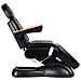 poltrona cosmetica elettrica Lux 273b + sgabello 304 nera - Foto miniatura 4