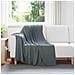 Coperte da Pile 24 pcs Grigio scuro 170 x 130 cm Panno - Foto miniatura 2
