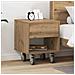 Comodino Rovere artigianale 40,5 x 40 x 48 cm Legno multistrato - Foto miniatura 2
