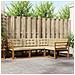 Set di divani con cuscino 4 pcs Naturale e Beige - Foto miniatura 2