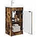 Mobile da bagno con lavabo Rovere Fumo 42 x 40 x 84,5 cm - Foto miniatura 2