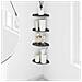 Mensola sospesa con lo scaffale 4 pcs Antracite 15 x 15 x 2 cm - Foto miniatura 4