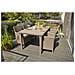 Keter Sedia da Pranzo da Giardino Trenton Cappuccino 226454 - Foto miniatura 4